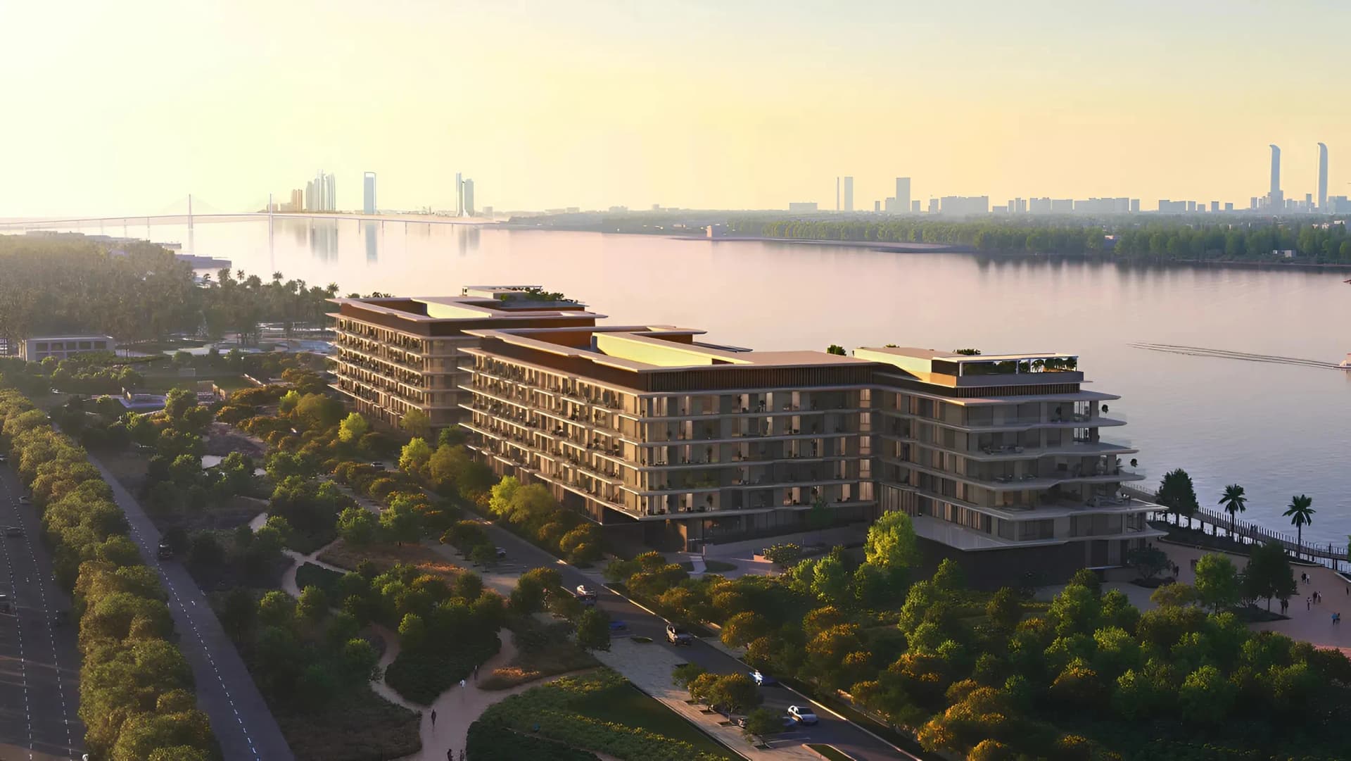 Bashayer Residences Contemporary Living Space