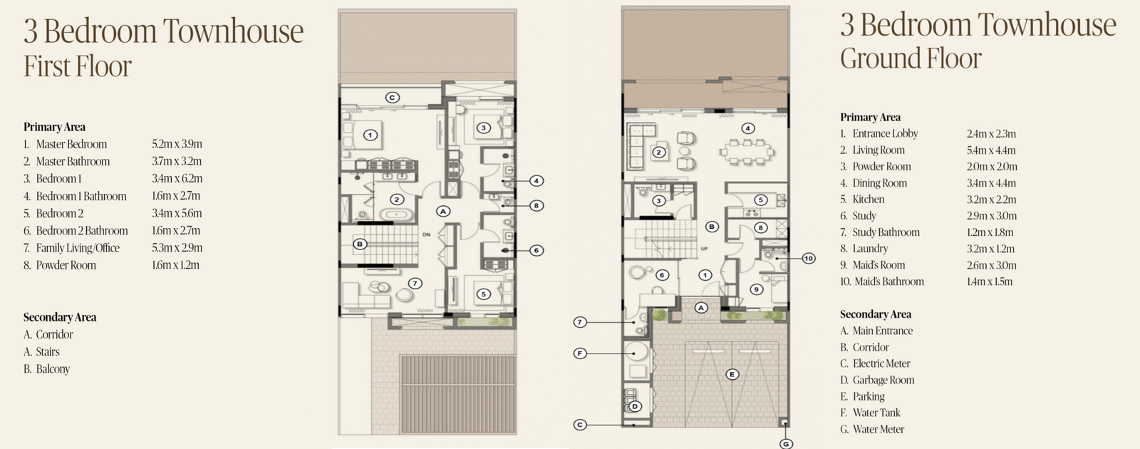 3 Bedroom Townhouse